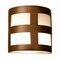 Luxury Lighting Varien Bay 9in. High Ceramic Outdoor Wall Light, Antique Bronze Finish S102-77(W4) Abr u/d-7-17 - alternate 2